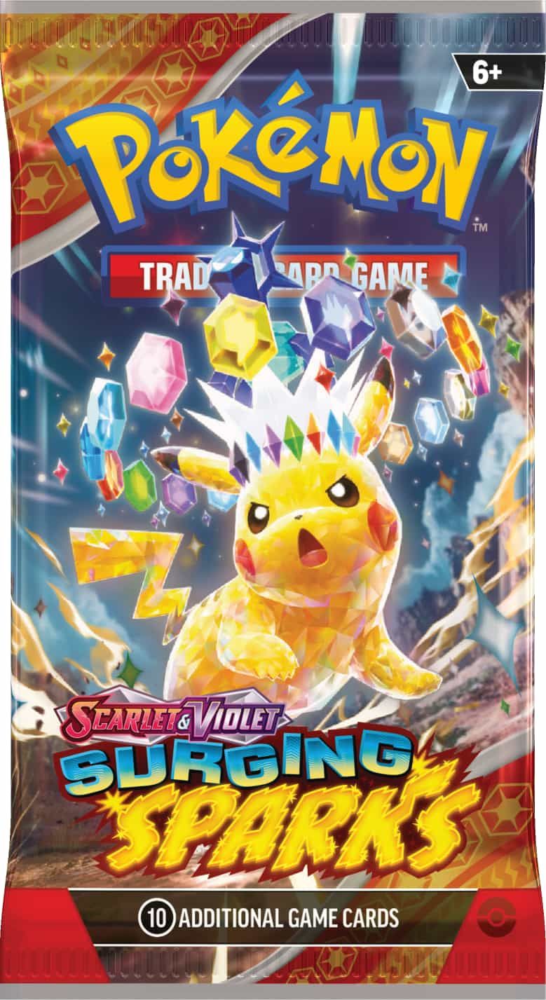 Pokémon Scarlet & Violet – Surging Sparks Booster Pack (EN)