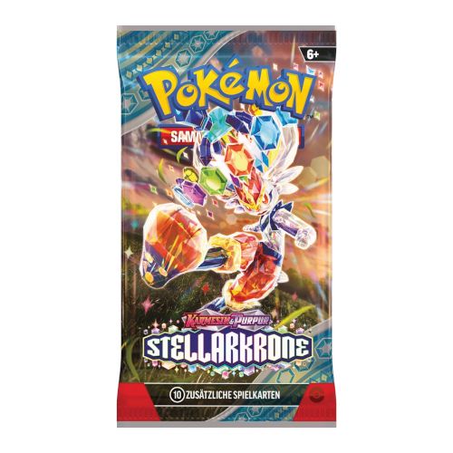 Pokémon Karmesin & Purpur SV06 Stellarkrone Booster Pack (Deutsch)