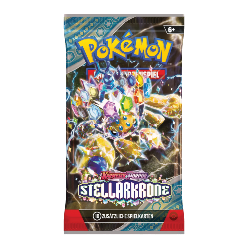 Pokémon Karmesin & Purpur SV06 Stellarkrone Booster Pack (Deutsch)