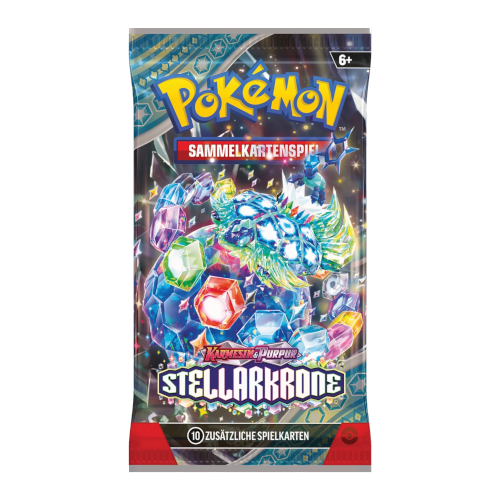 Pokémon Karmesin & Purpur SV06 Stellarkrone Booster Pack (Deutsch)