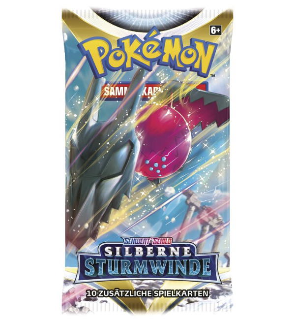 Pokémon Schwert & Schild – Silberne Sturmwinde Booster Pack (DE)