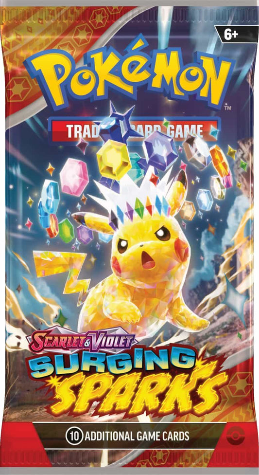 Pokémon Scarlet & Violet – Surging Sparks Booster Pack (EN)