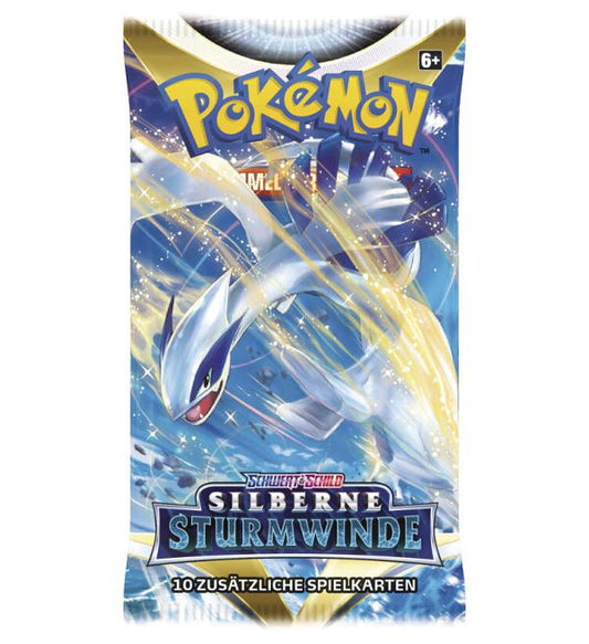 Pokémon Schwert & Schild – Silberne Sturmwinde Booster Pack (DE)